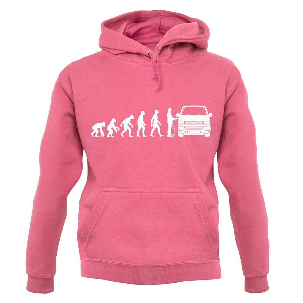 Evolution Of Man T5 Campervan unisex hoodie Evolution Of Man T5 Campervan unisex hoodie