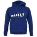 Dressdown Evolution of Man Tennis Unisex Hoodie Dressdown Evolution of Man Tennis Unisex Hoodie