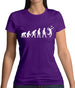 Evolution Of Man Volleyball Womens T-Shirt Evolution Of Man Volleyball Womens T-Shirt