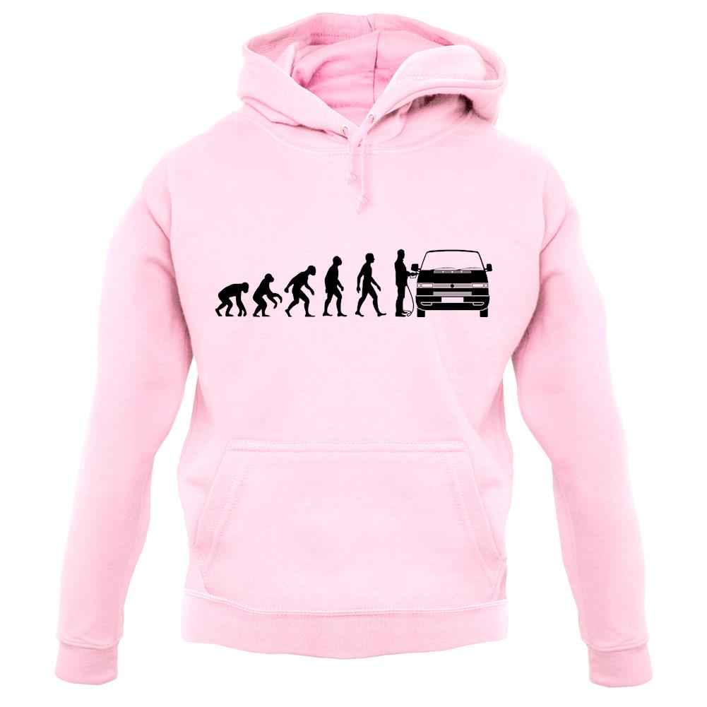 Evolution of Man T4 Campervan unisex hoodie Evolution of Man T4 Campervan unisex hoodie