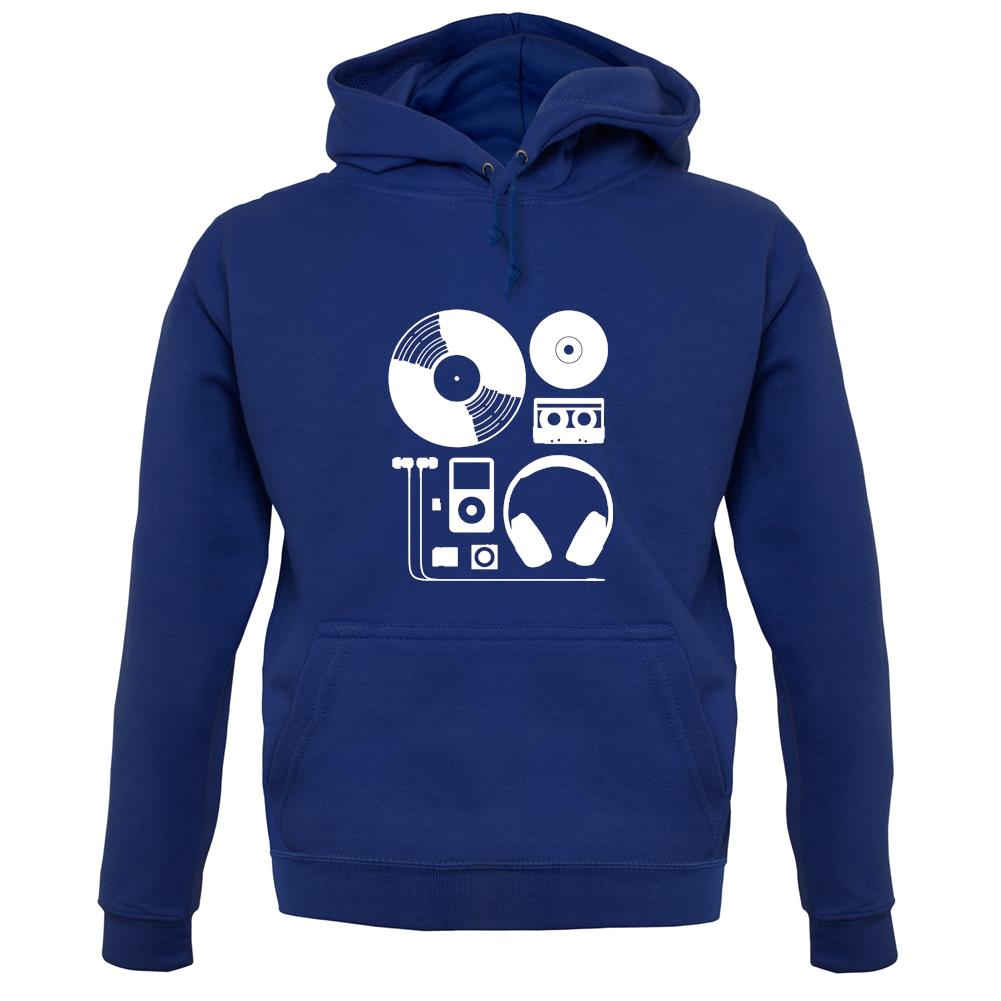 Evolution Of Music Hardware unisex hoodie Evolution Of Music Hardware unisex hoodie