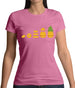 Evolution Of Pineapple Womens T-Shirt Evolution Of Pineapple Womens T-Shirt