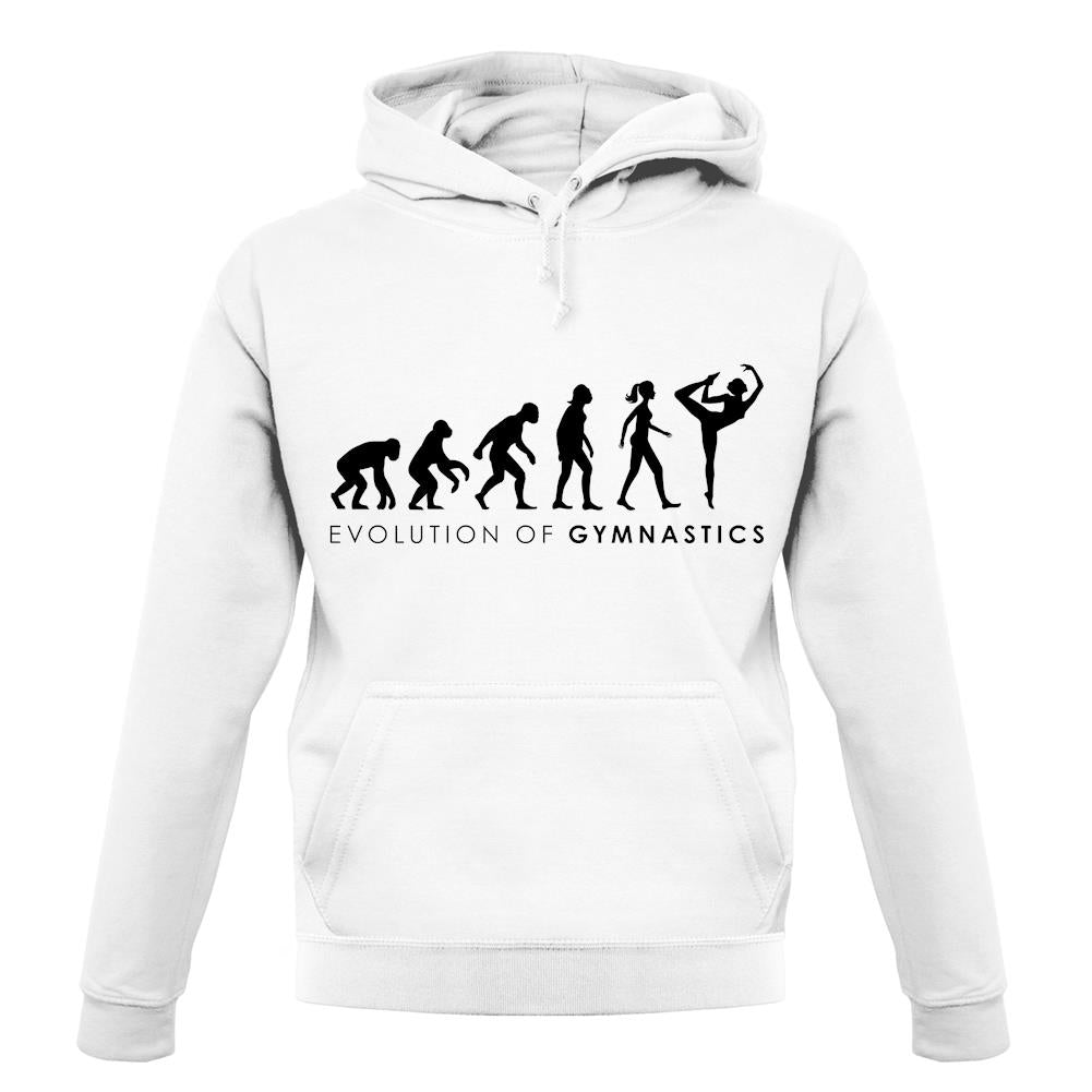 Evolution Of Woman Gymnastics unisex hoodie Evolution Of Woman Gymnastics unisex hoodie