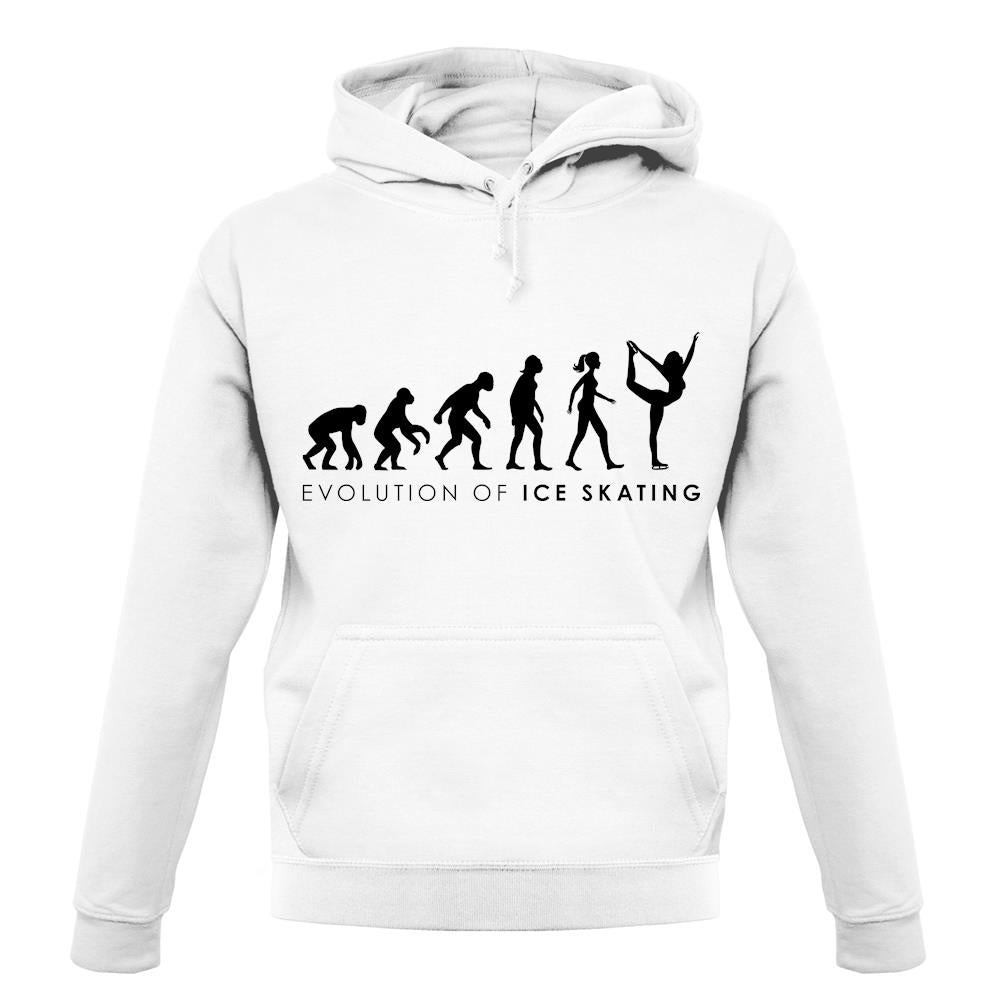 Evolution Of Woman Ice Skating unisex hoodie Evolution Of Woman Ice Skating unisex hoodie