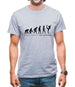 Evolution Of Woman Ice Skating Mens T-Shirt Evolution Of Woman Ice Skating Mens T-Shirt