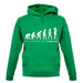 Evolution Of Woman Singing unisex hoodie Evolution Of Woman Singing unisex hoodie