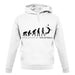 Evolution Of Woman Volleyball unisex hoodie Evolution Of Woman Volleyball unisex hoodie