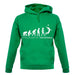 Evolution Of Woman Volleyball unisex hoodie Evolution Of Woman Volleyball unisex hoodie