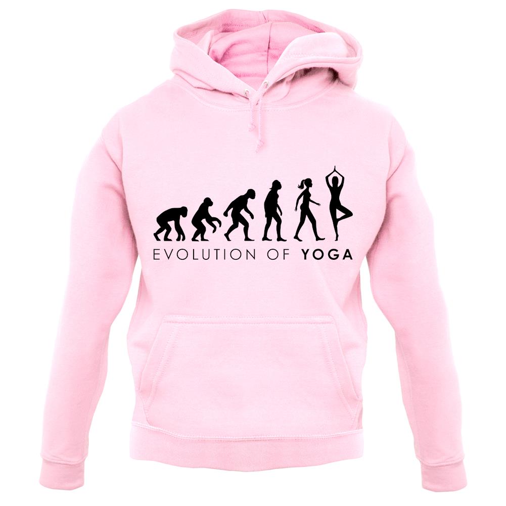 Evolution Of Yoga unisex hoodie Evolution Of Yoga unisex hoodie