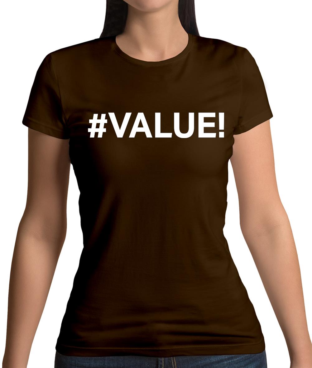 #Value Womens T-Shirt #Value Womens T-Shirt