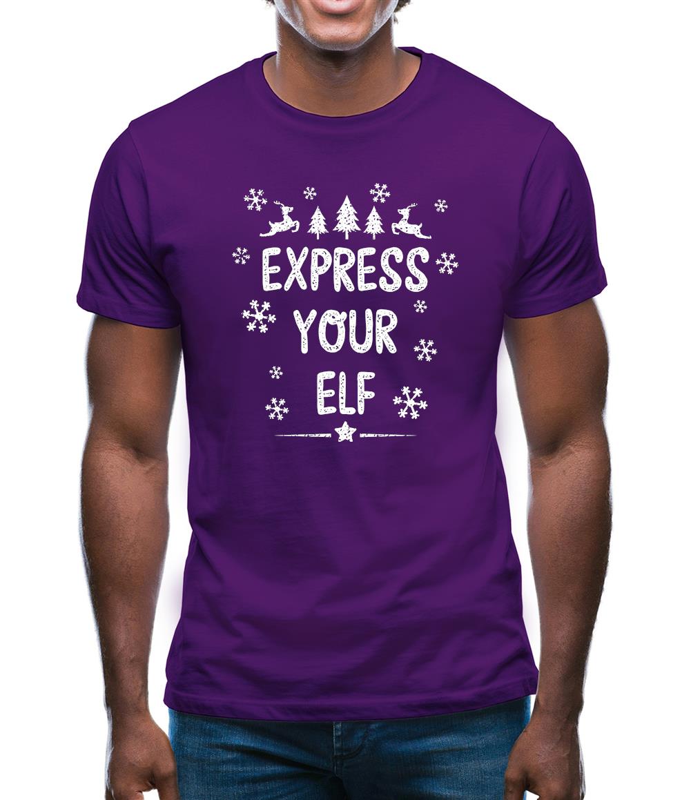 Express Your Elf Mens T-Shirt Express Your Elf Mens T-Shirt