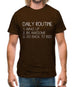 Daily Routine List Mens T-Shirt Daily Routine List Mens T-Shirt