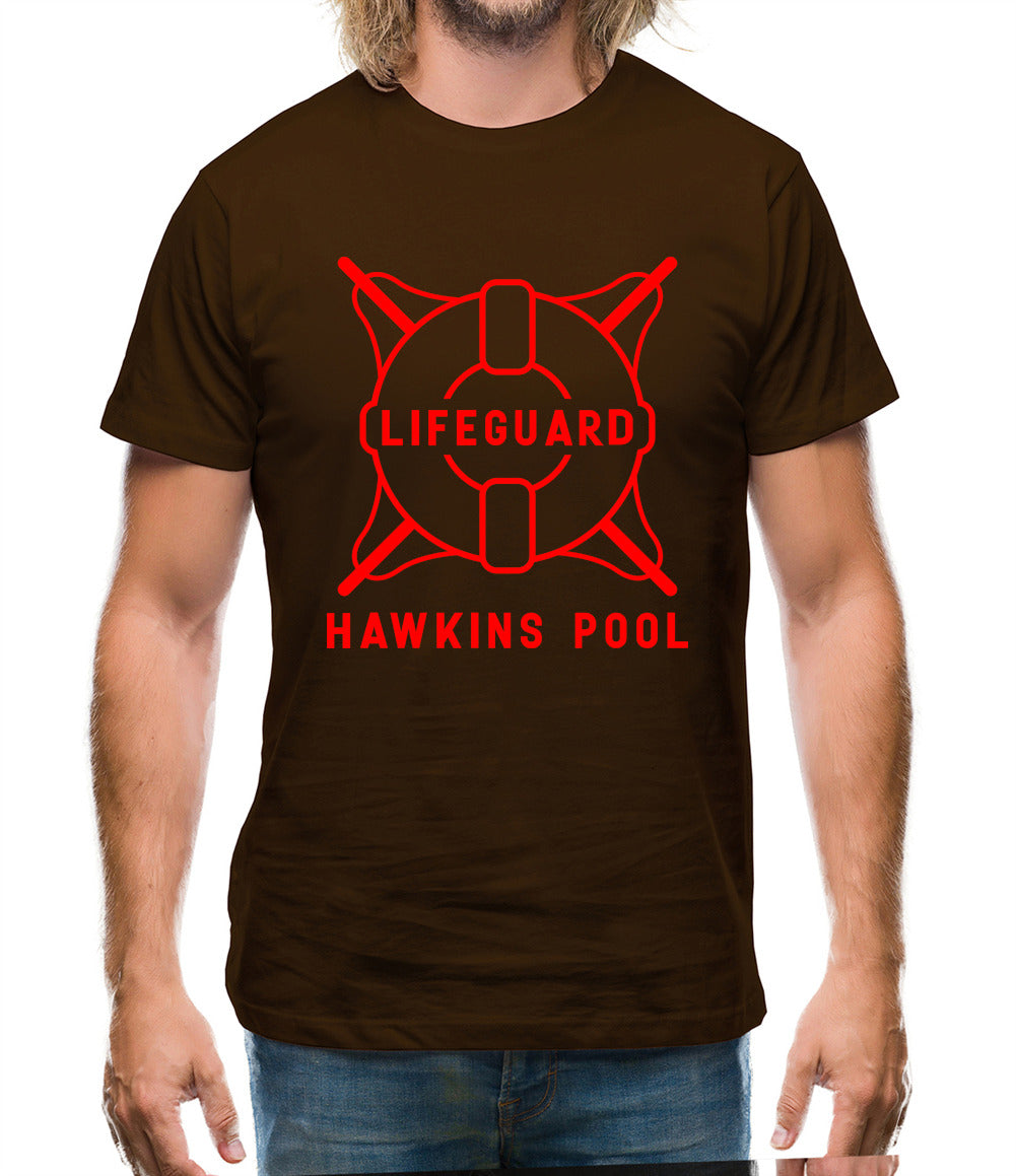 Lifeguard Hawkins Pool Mens T-Shirt Lifeguard Hawkins Pool Mens T-Shirt