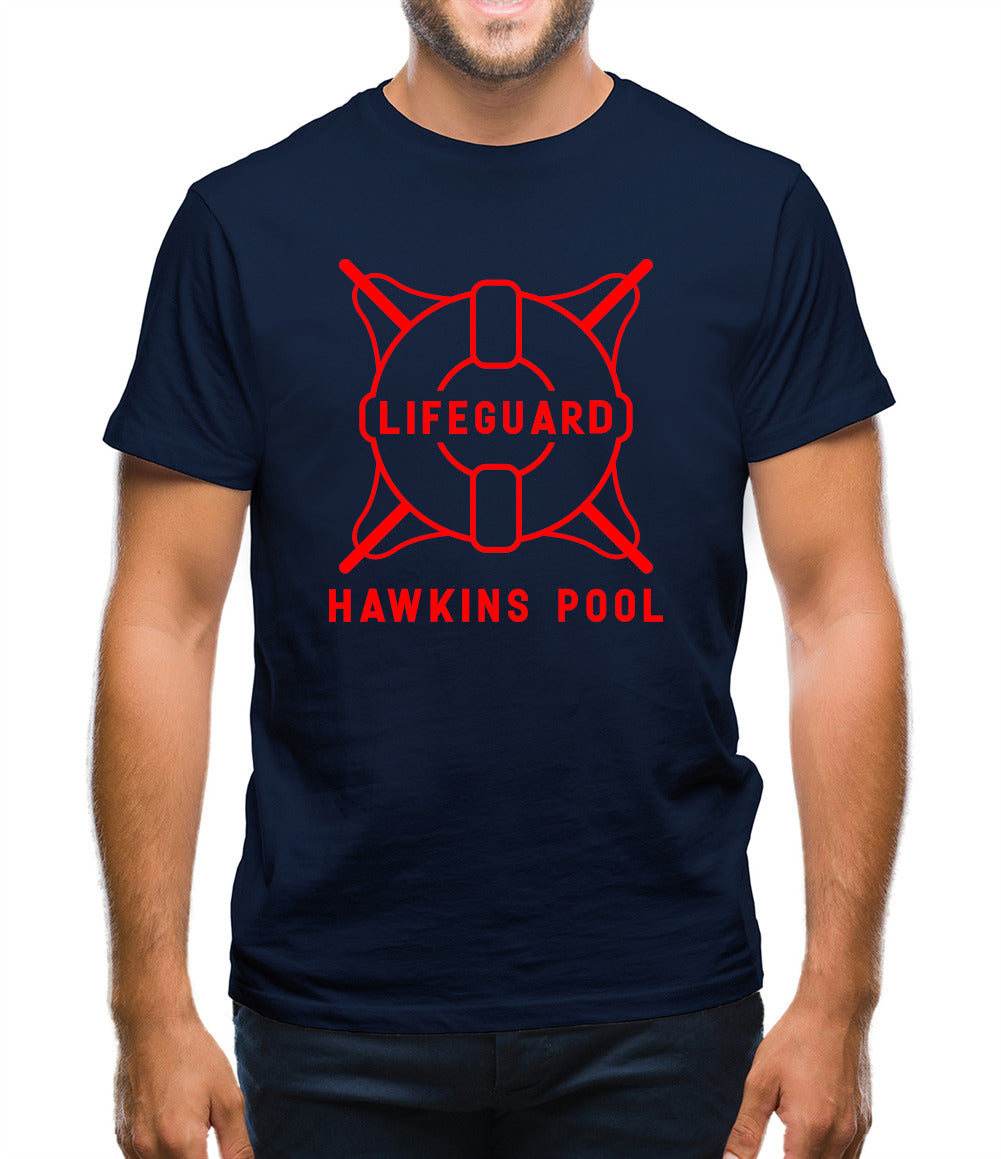 Lifeguard Hawkins Pool Mens T-Shirt Lifeguard Hawkins Pool Mens T-Shirt