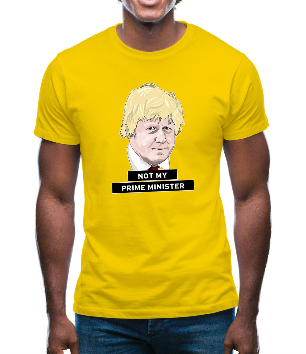 Not My Prime Minister Mens T-Shirt Not My Prime Minister Mens T-Shirt