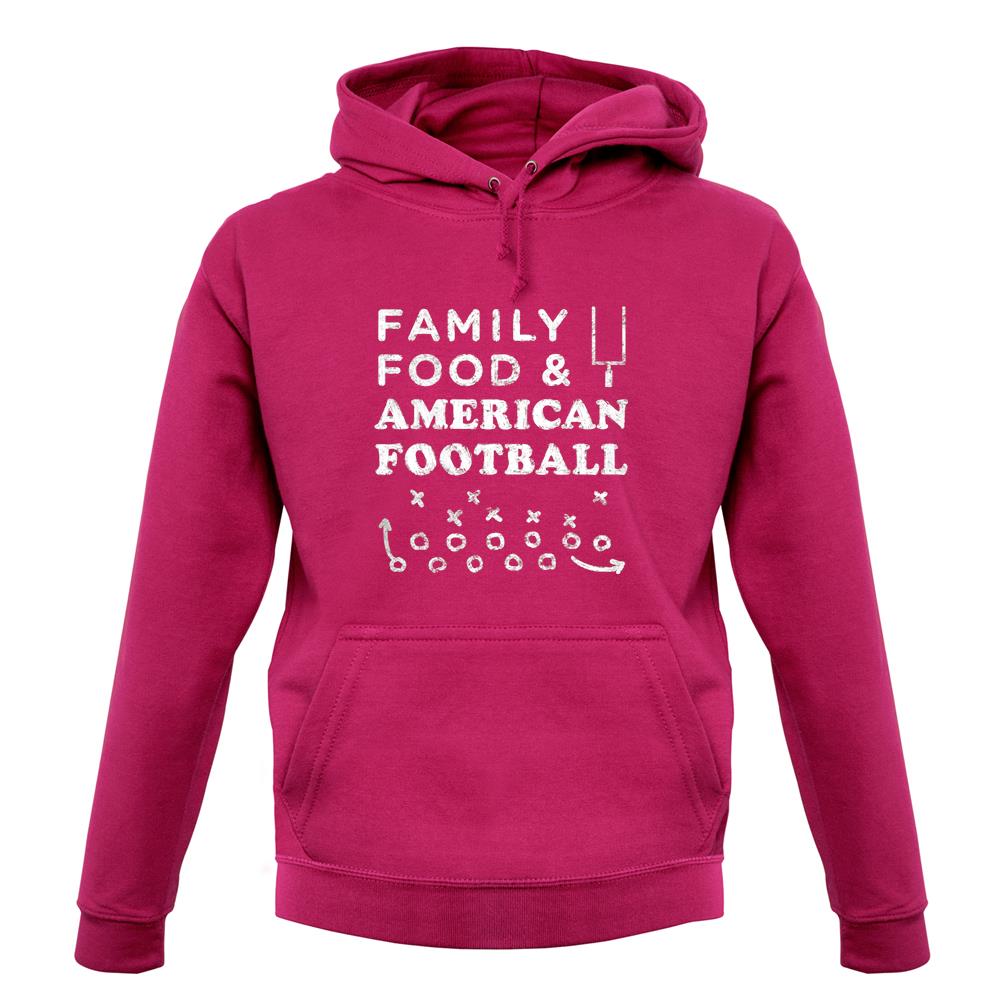 Family Food & American Football unisex hoodie Family Food & American Football unisex hoodie