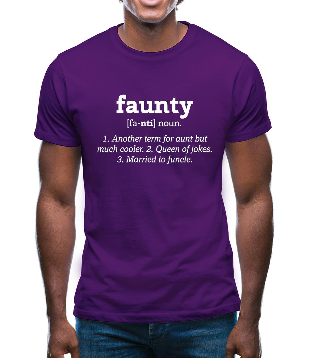 Faunty Definition Mens T-Shirt Faunty Definition Mens T-Shirt
