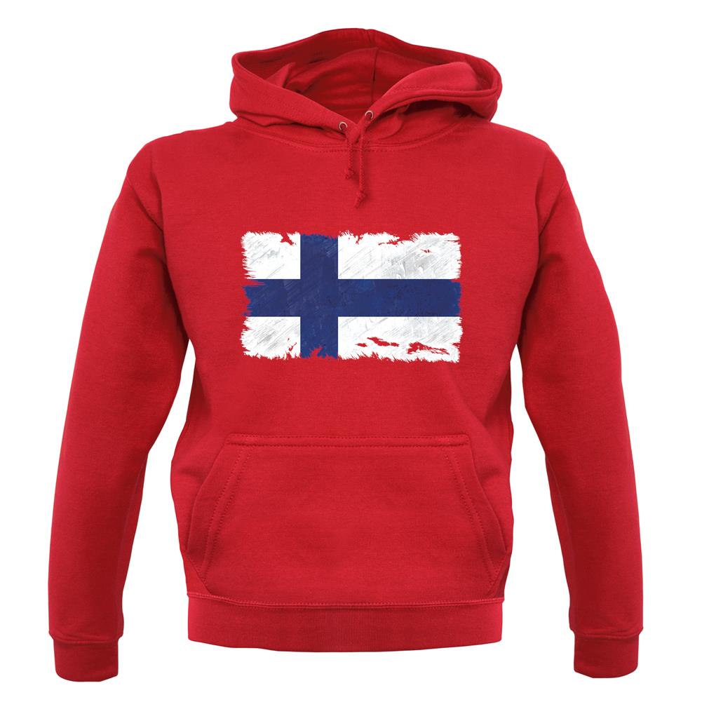 Finland Grunge Style Flag unisex hoodie Finland Grunge Style Flag unisex hoodie