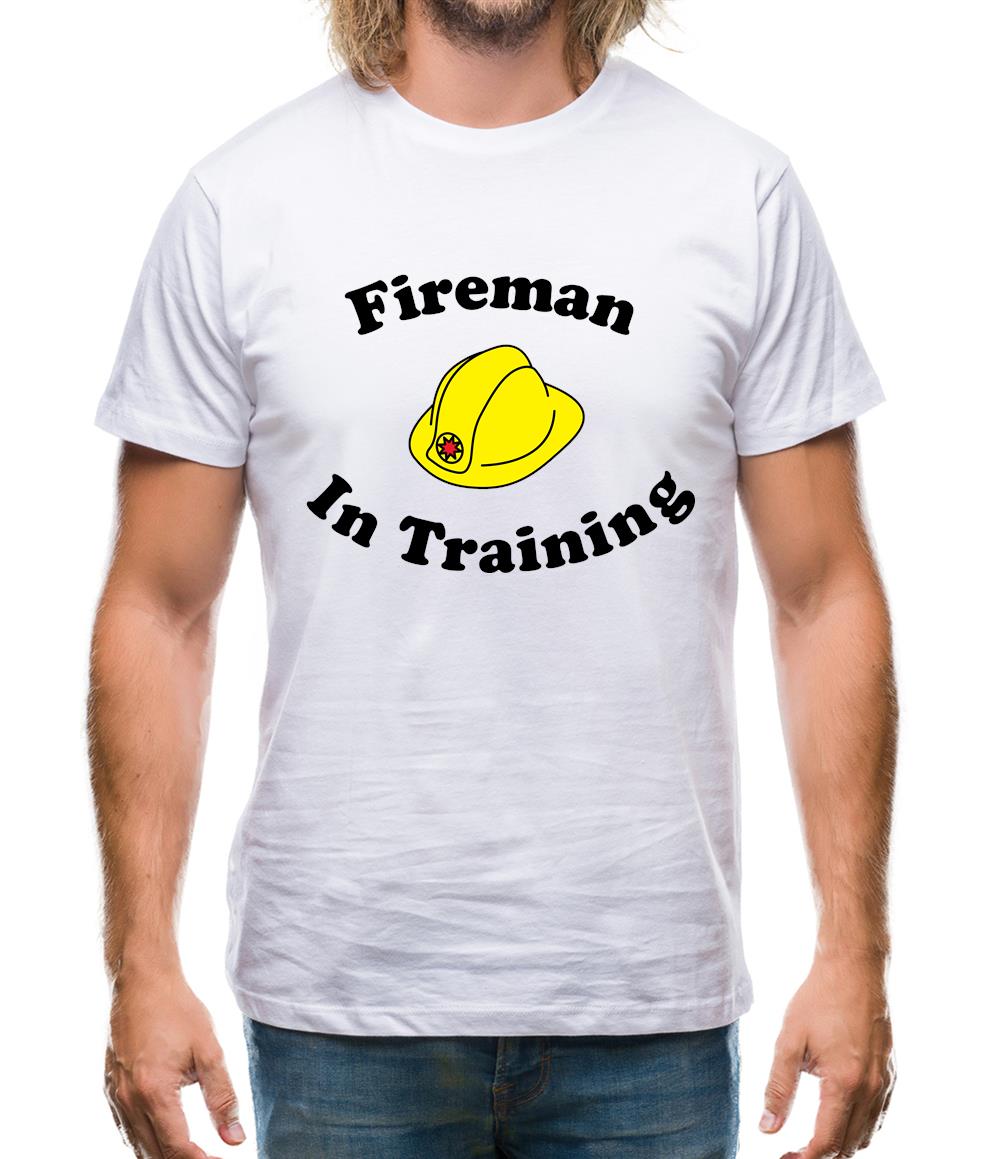 Fireman In Training Mens T-Shirt Fireman In Training Mens T-Shirt