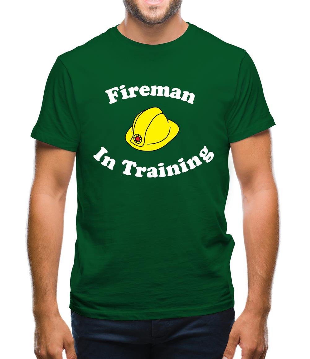 Fireman In Training Mens T-Shirt Fireman In Training Mens T-Shirt