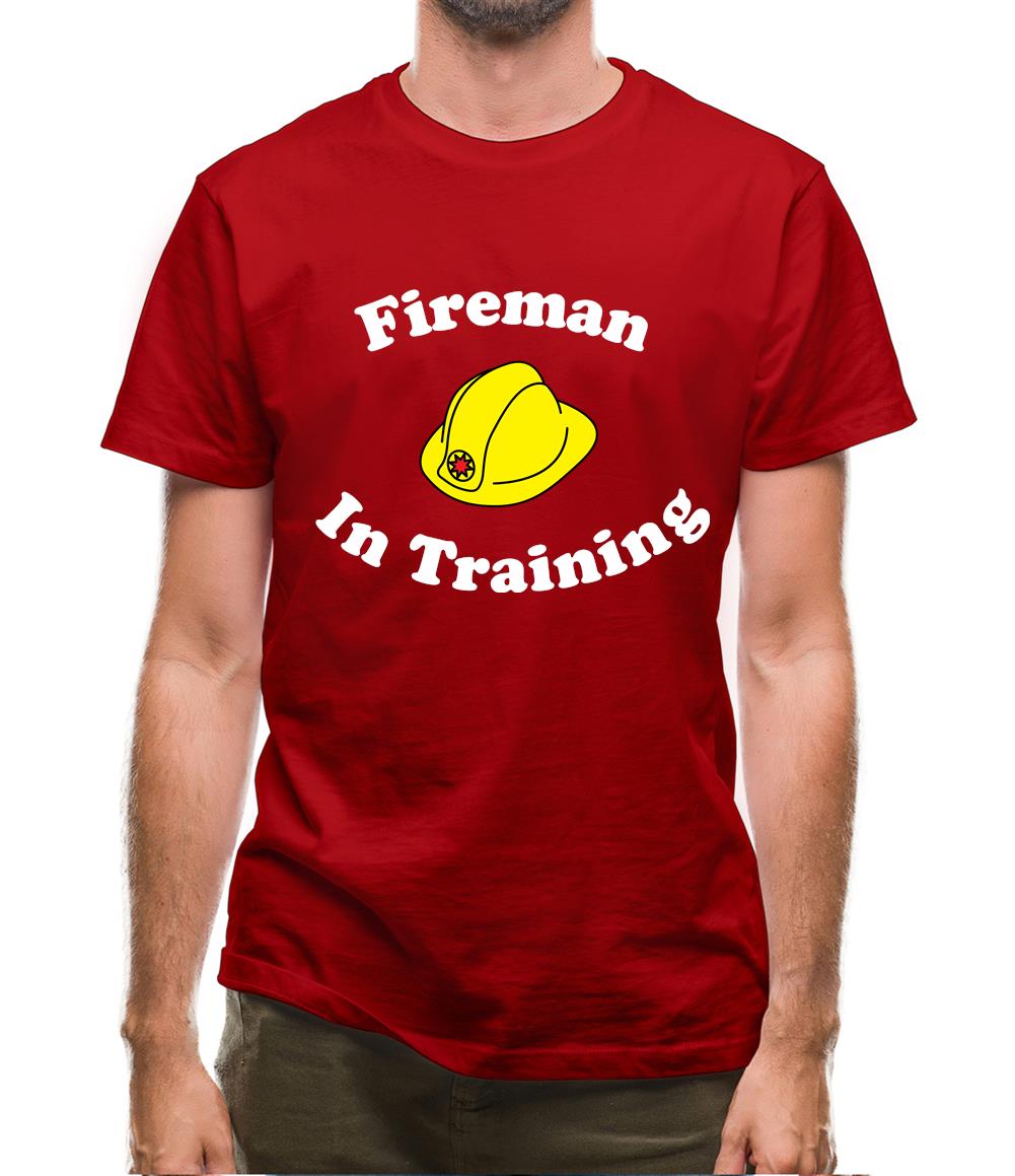 Fireman In Training Mens T-Shirt Fireman In Training Mens T-Shirt