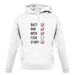 Fishing Checklist unisex hoodie Fishing Checklist unisex hoodie