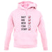 Fishing Checklist unisex hoodie Fishing Checklist unisex hoodie