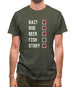 Fishing Checklist Mens T-Shirt Fishing Checklist Mens T-Shirt