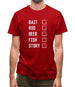 Fishing Checklist Mens T-Shirt Fishing Checklist Mens T-Shirt