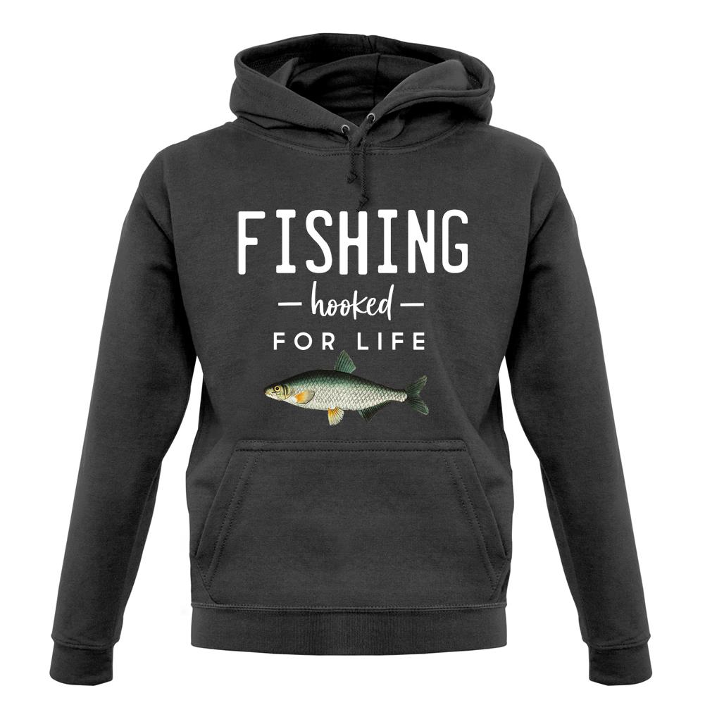 Fishing Hooked For Life Unisex Hoodie Fishing Hooked For Life Unisex Hoodie