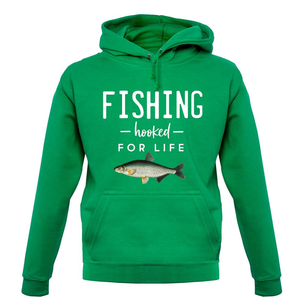 Fishing Hooked For Life Unisex Hoodie Fishing Hooked For Life Unisex Hoodie