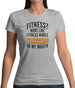 Fitness Whole Chicken In My Mouth Womens T-Shirt Fitness Whole Chicken In My Mouth Womens T-Shirt