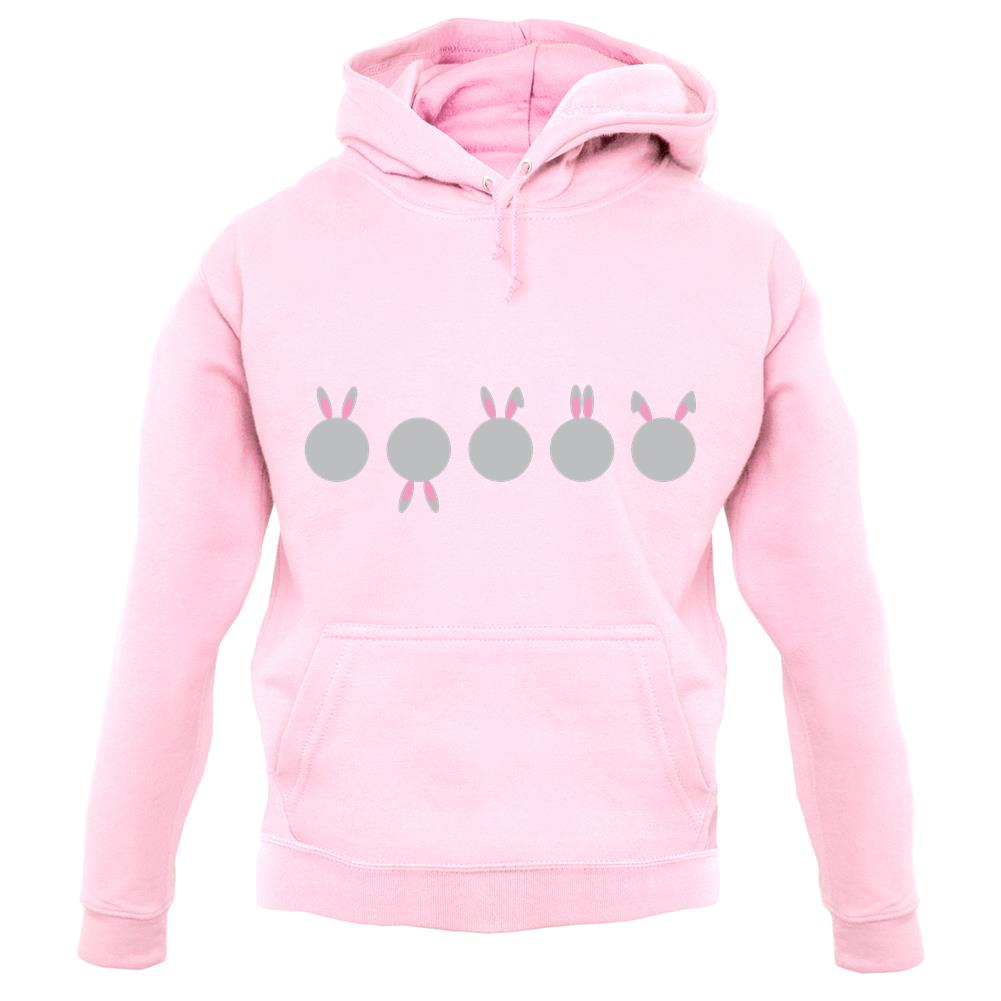 Five Bunnies unisex hoodie Five Bunnies unisex hoodie