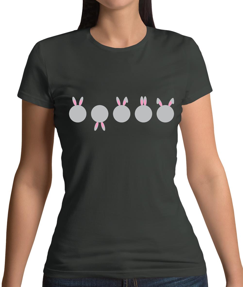 Five Bunnies Womens T-Shirt Five Bunnies Womens T-Shirt
