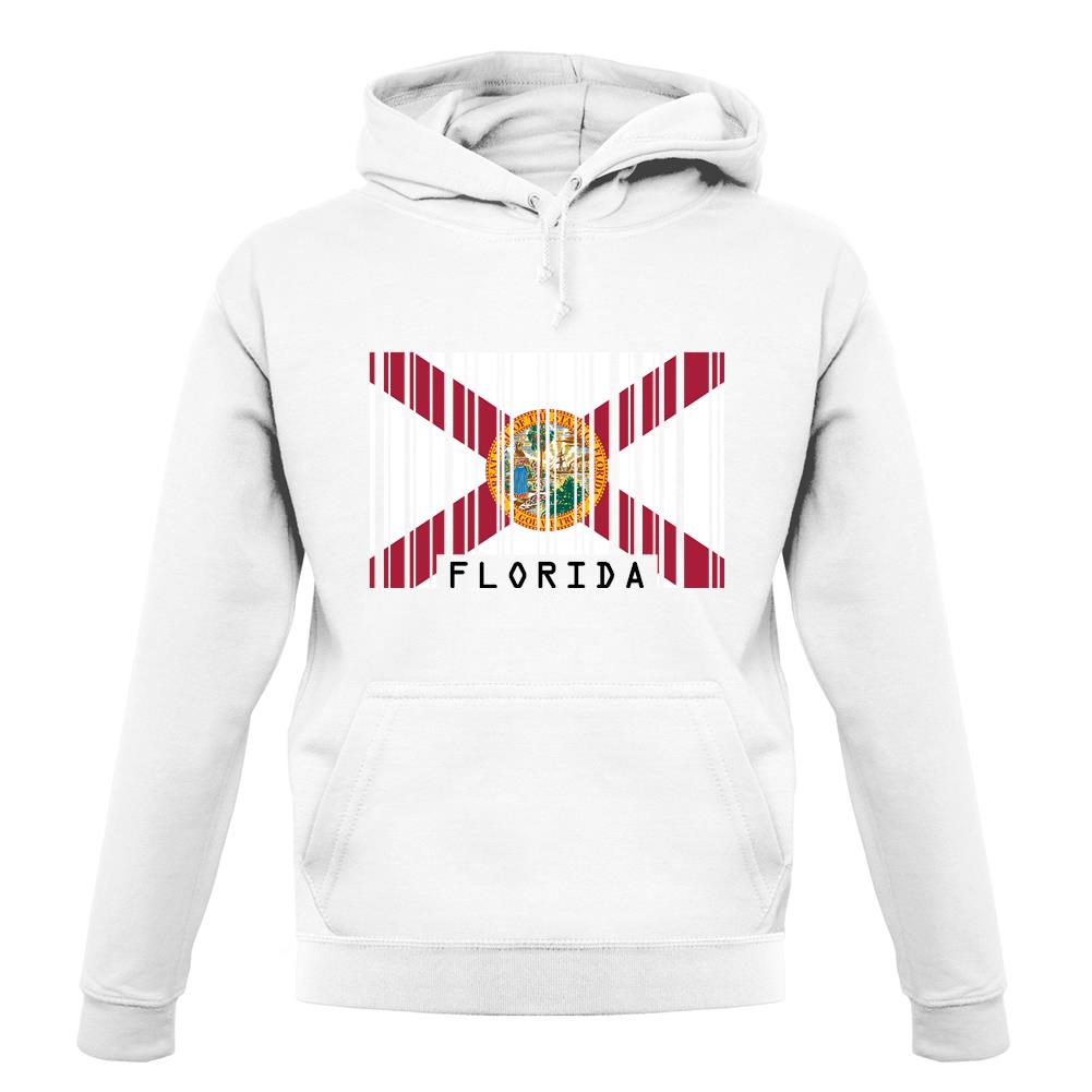 Florida Barcode Style Flag unisex hoodie Florida Barcode Style Flag unisex hoodie