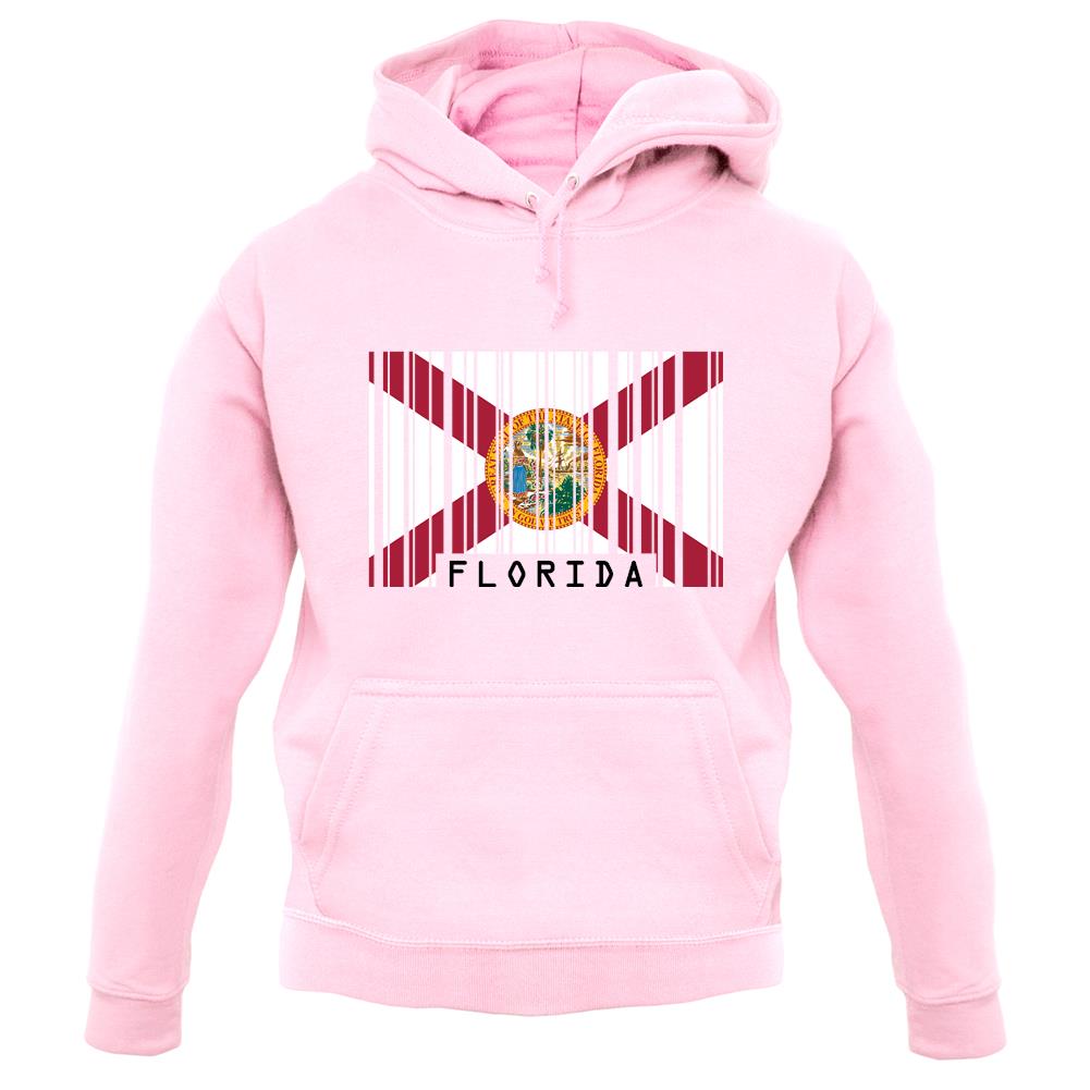 Florida Barcode Style Flag unisex hoodie Florida Barcode Style Flag unisex hoodie