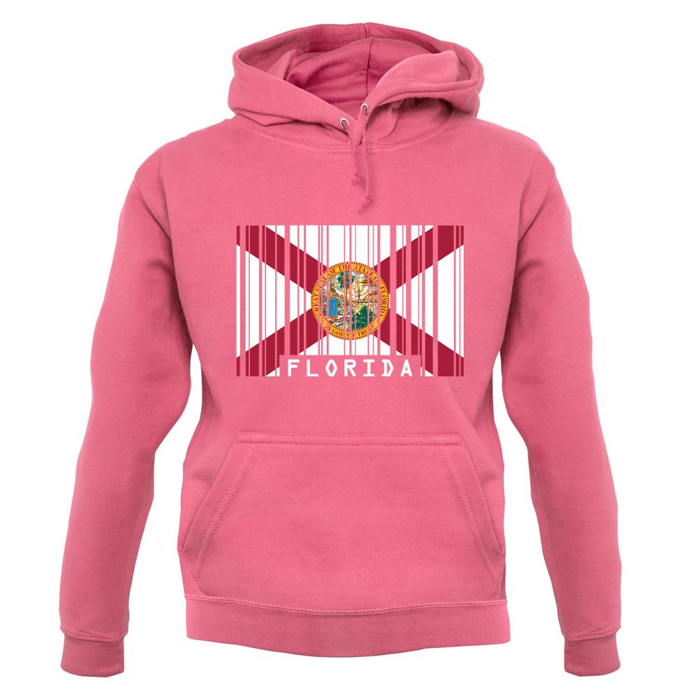 Florida Barcode Style Flag unisex hoodie Florida Barcode Style Flag unisex hoodie