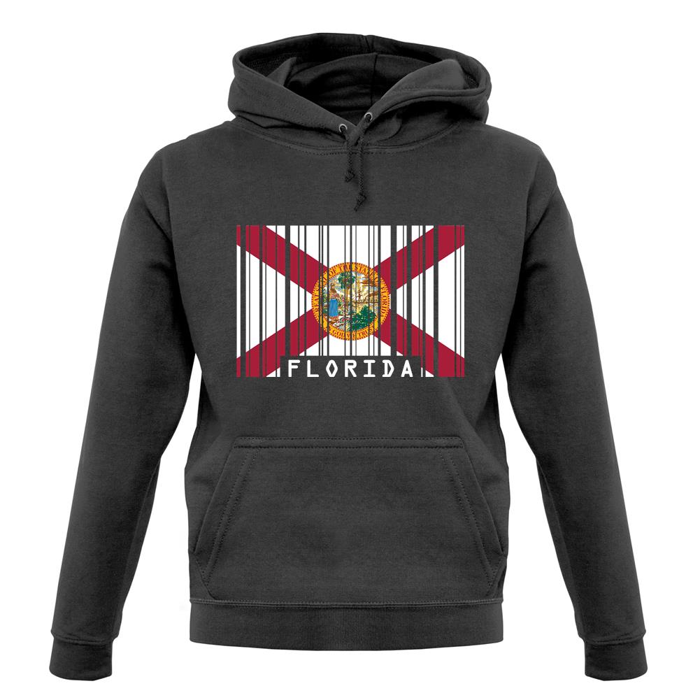 Florida Barcode Style Flag unisex hoodie Florida Barcode Style Flag unisex hoodie