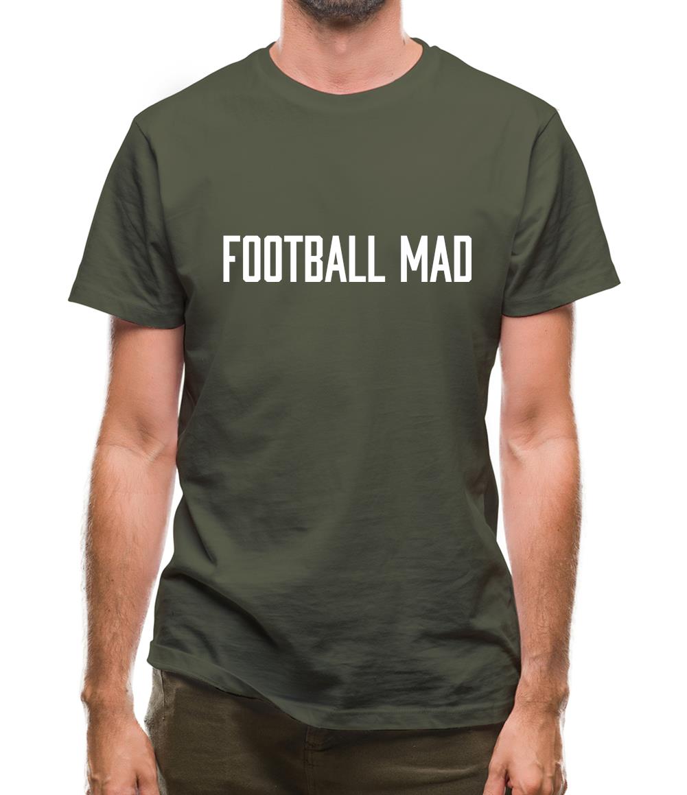 Football Mad Mens T-Shirt Football Mad Mens T-Shirt