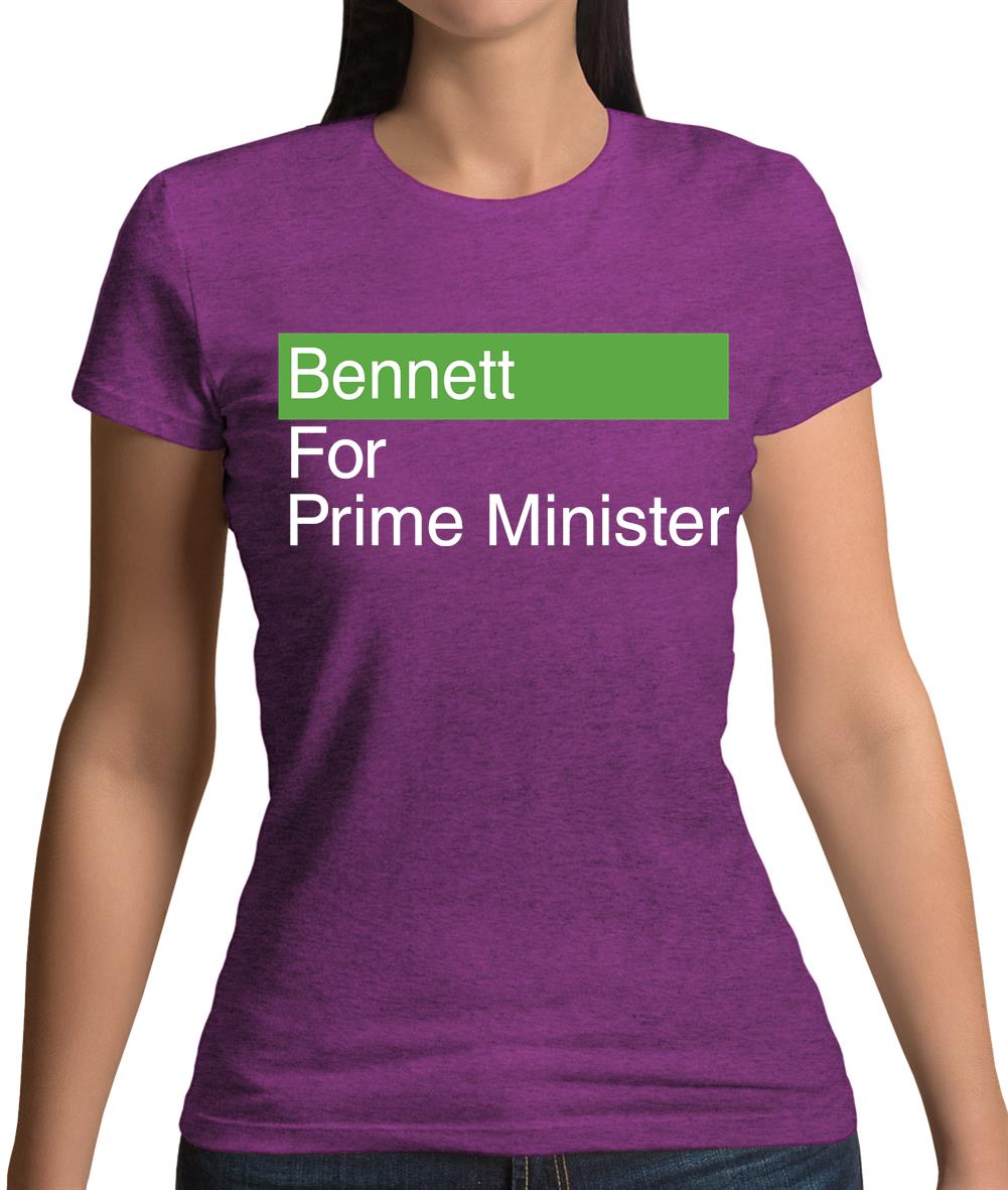 Bennett For Prime Minister Womens T-Shirt Bennett For Prime Minister Womens T-Shirt
