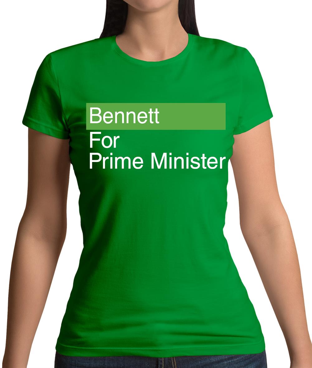 Bennett For Prime Minister Womens T-Shirt Bennett For Prime Minister Womens T-Shirt