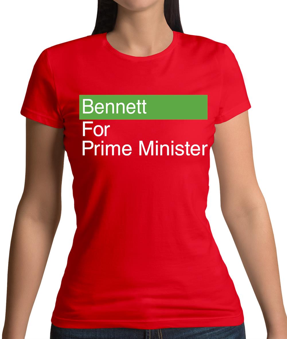 Bennett For Prime Minister Womens T-Shirt Bennett For Prime Minister Womens T-Shirt