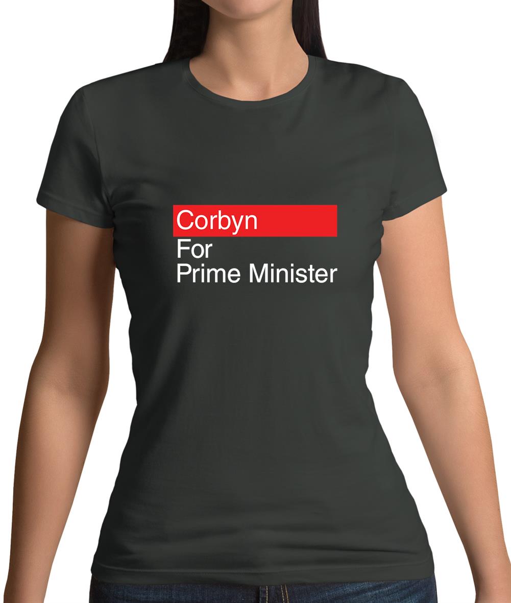Corbyn For Prime Minister Womens T-Shirt Corbyn For Prime Minister Womens T-Shirt
