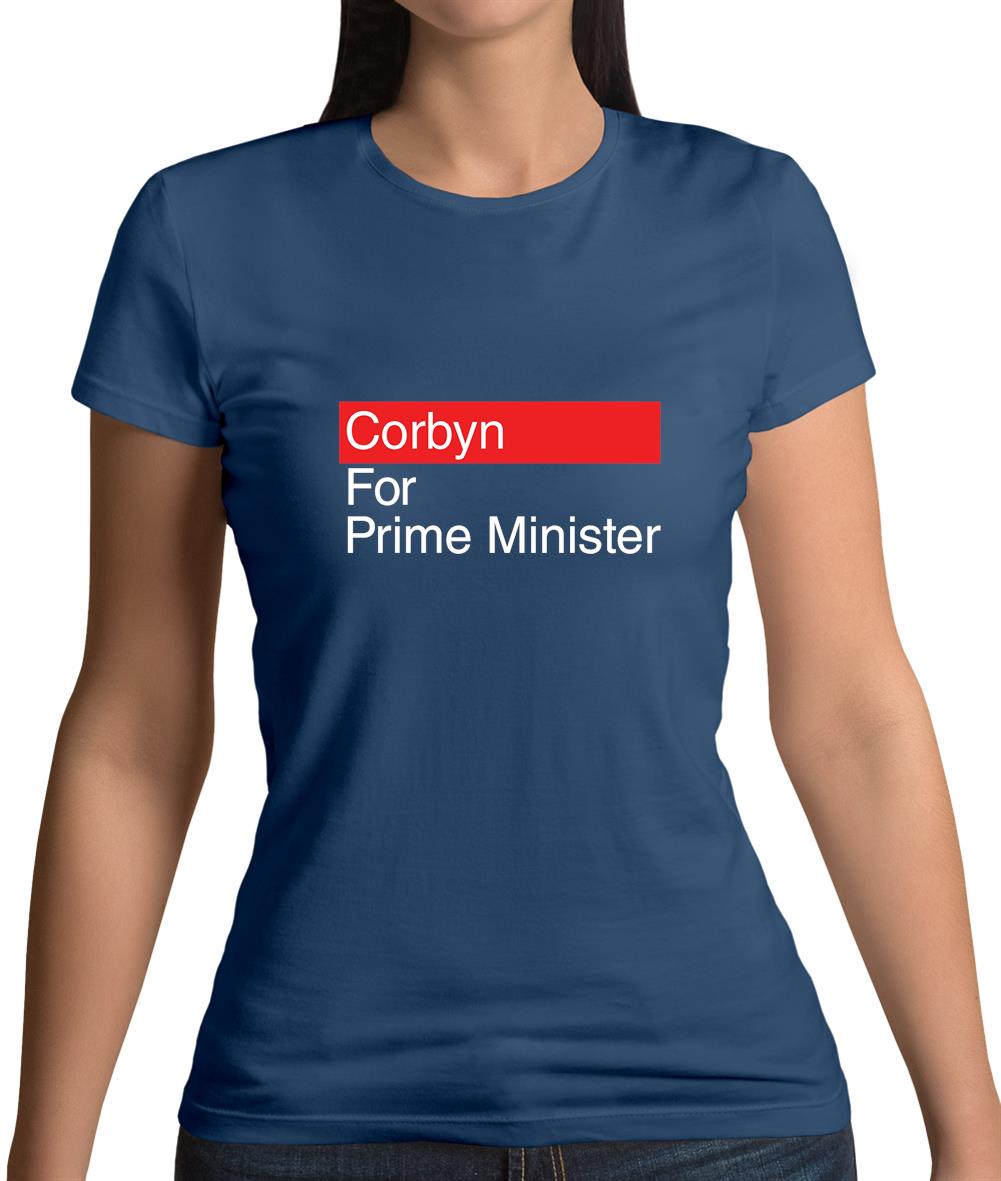 Corbyn For Prime Minister Womens T-Shirt Corbyn For Prime Minister Womens T-Shirt