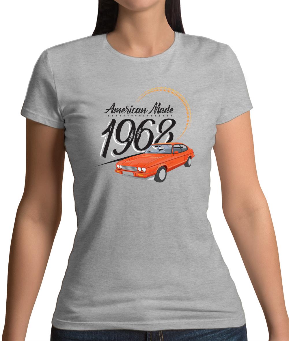 American Made 1968 - Capri Womens T-Shirt American Made 1968 - Capri Womens T-Shirt