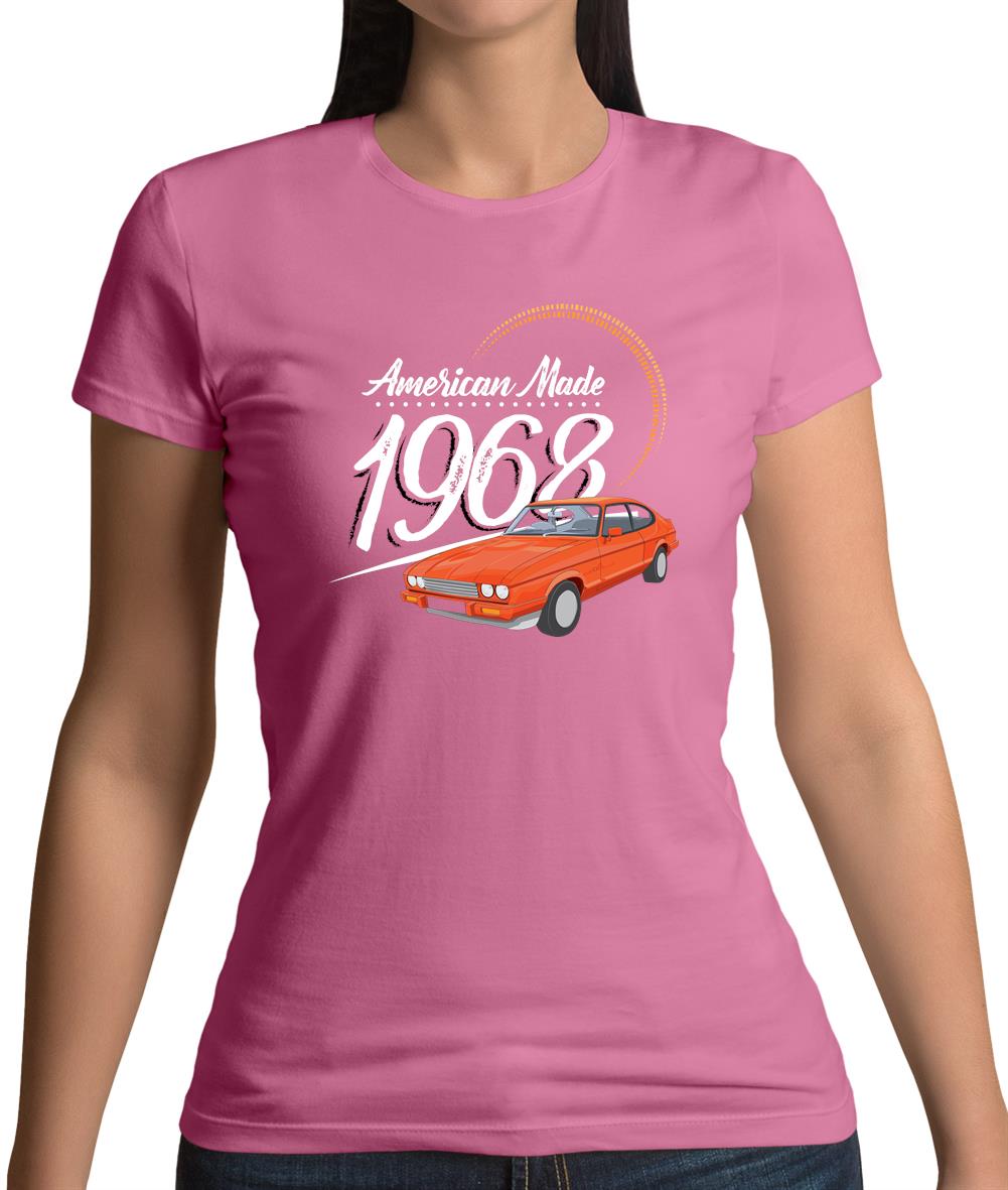 American Made 1968 - Capri Womens T-Shirt American Made 1968 - Capri Womens T-Shirt