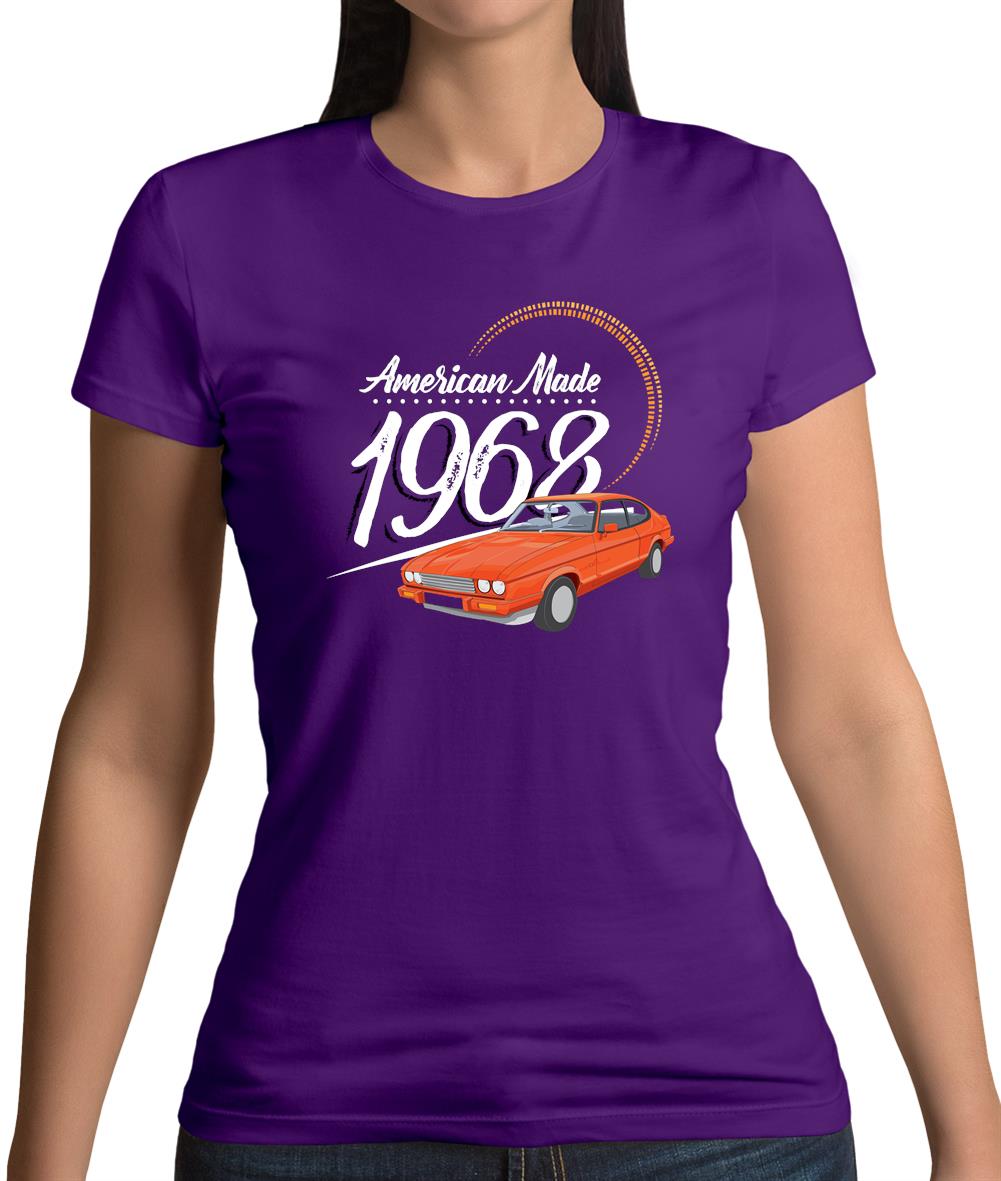 American Made 1968 - Capri Womens T-Shirt American Made 1968 - Capri Womens T-Shirt