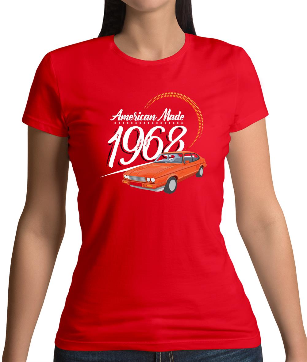 American Made 1968 - Capri Womens T-Shirt American Made 1968 - Capri Womens T-Shirt