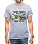 Forget Princess Police Officer Mens T-Shirt Forget Princess Police Officer Mens T-Shirt