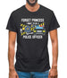 Forget Princess Police Officer Mens T-Shirt Forget Princess Police Officer Mens T-Shirt